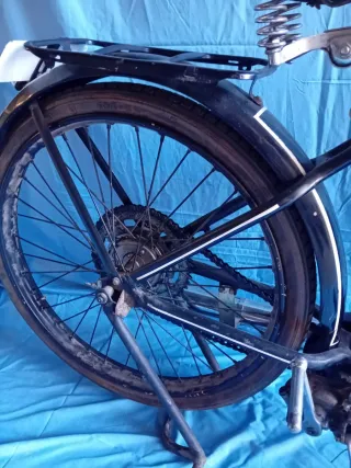 Moto Alcyonete 1942 funcionando.