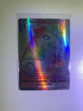 Morpeko VMAX Arcoíris Carta Pokémon