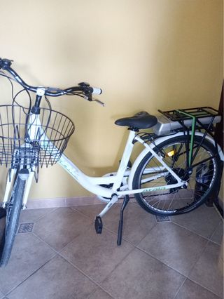 Bicicletta Elettrica Atala con Cestino