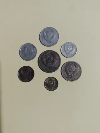 Lotto di monete URSS