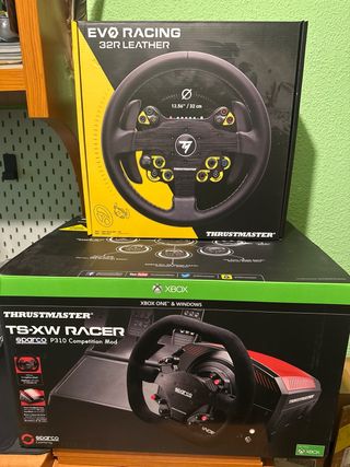 Simulador Thrustmaster TS XW Sparco EVO Racing 32R