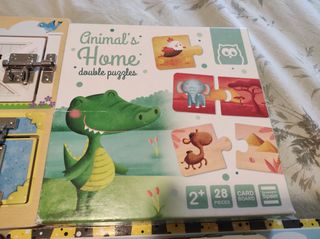 Pack 6 puzzles infantiles
