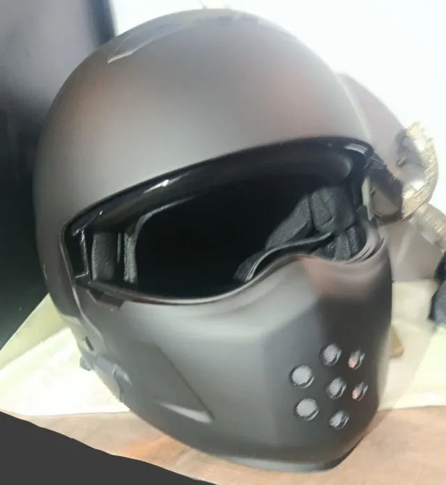 Casco XL Moto con Mascara Modular NUEVO