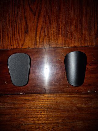 Mini parastinchi calcio neri