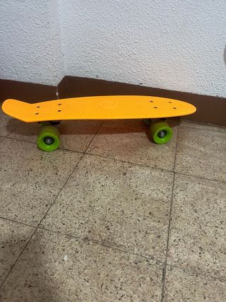 Skate tipo Penny Board Naranja