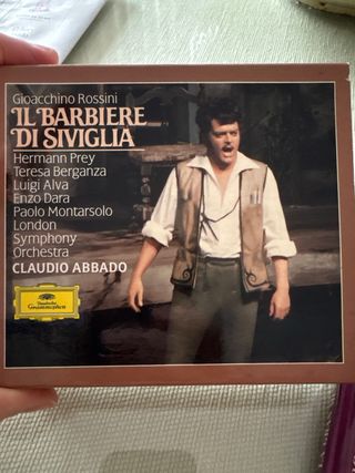 Lote 3 CDs Música Clásica: Rossini, Verdi, Bach
