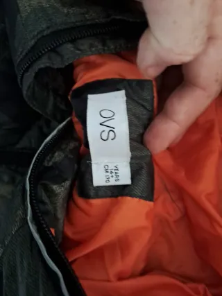 Giacca bambino mimetica con cappuccio