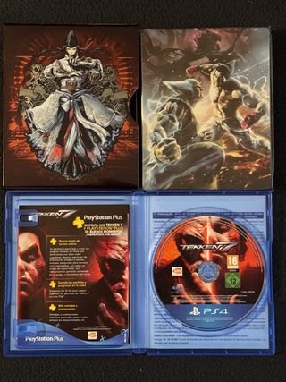 Tekken 7 PS4 + Steelbook + Slipcover metálico.