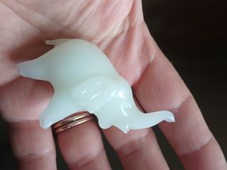 Statuina Elefantino Giadeite