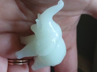 Statuina Elefantino Giadeite