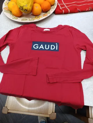 T-shirt GAUDÌ rossa ragazzo