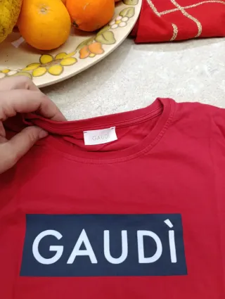 T-shirt GAUDÌ rossa ragazzo