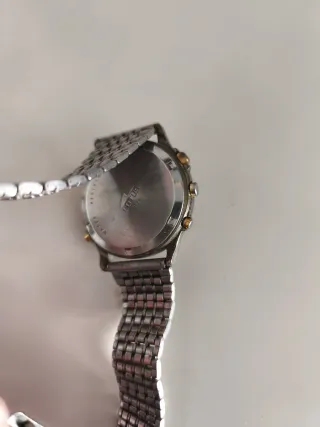 Reloj Lotus Cronógrafo Alarma Dorado/Plateado