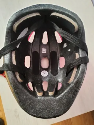 Casco bici infantil rosa estrellas Disney