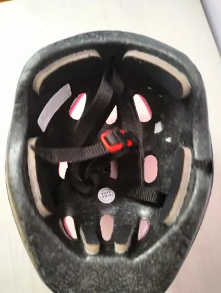 Casco bici infantil rosa estrellas Disney