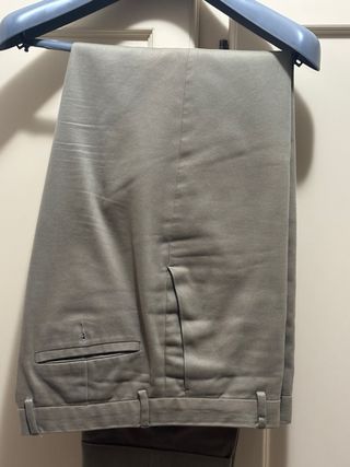 Abito invernale beige cotone taglia 50