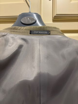 Abito invernale beige cotone taglia 50