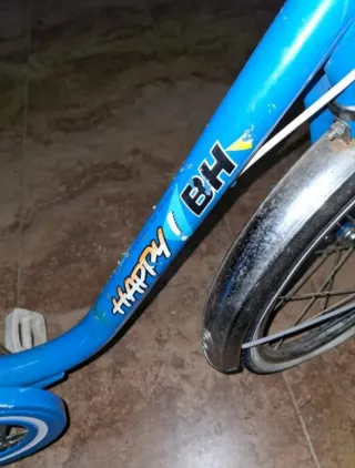 Bicicleta BH Happy Azul Antigua