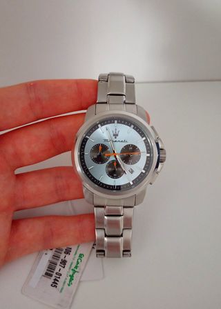 Reloj Maserati Cronógrafo Acero Inoxidable Nuevo