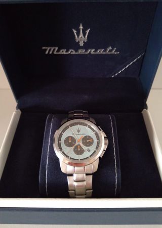 Reloj Maserati Cronógrafo Acero Inoxidable Nuevo