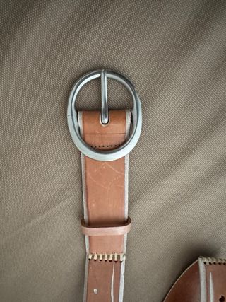 Claudio Orciani cintura pelle incisioni