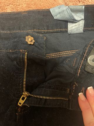 Falda vaquera niña negra edad 10 años