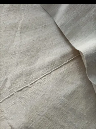 Sábana encimera lino dos paños beige