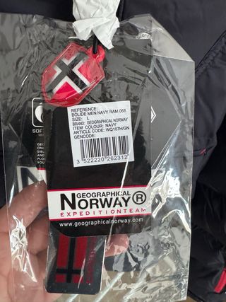 (NUEVA) Chaqueta Geographical Norway Azul