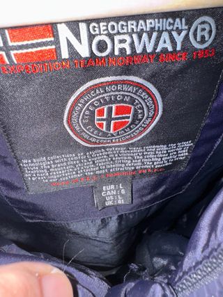 (NUEVA) Chaqueta Geographical Norway Azul
