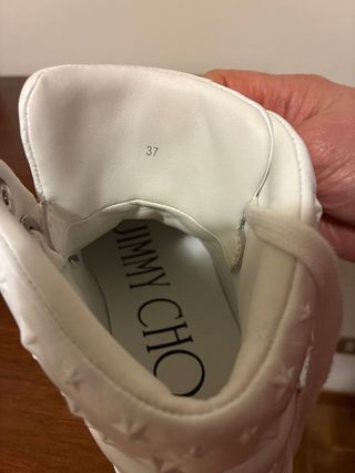 Jimmy Choo Sneakers Bianche Donna