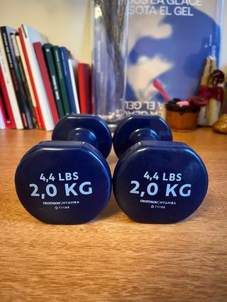 Mancuernas Decathlon 2 kg (4.4 LBS)