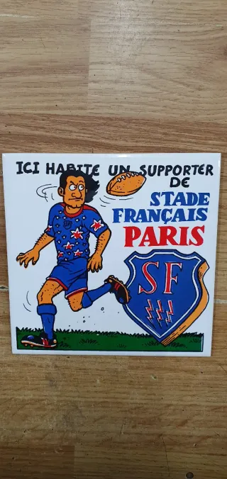 Azulejo Ici habite un supporter
