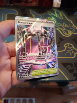 Carta Pokémon Battle Cage Stadium Trainer