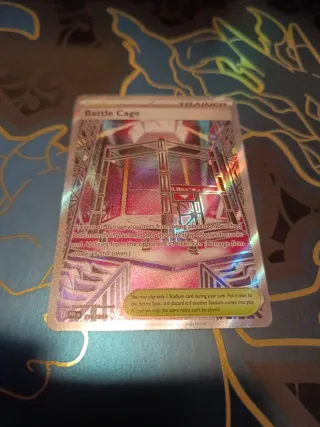 Carta Pokémon Battle Cage Stadium Trainer