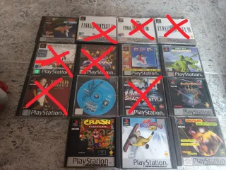 Lote Juegos PlayStation 1 PS1