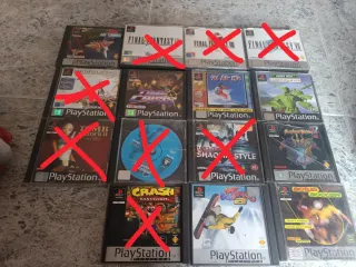 Lote Juegos PlayStation 1 PS1