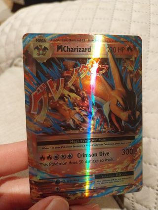 Carta Pokémon M Charizard EX Original