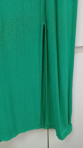 Vestido playero largo verde Billabong