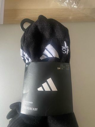 Calcetines Adidas AEROREADY Negros (3 pares)