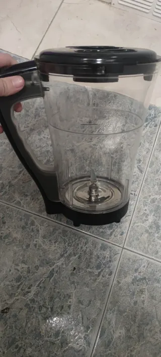 Robot de cocina multifunción negro