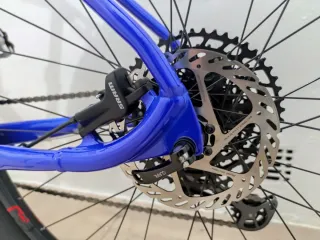 Bicicleta MTB Mendiz X10 Talla L Azul Gris