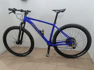Bicicleta MTB Mendiz X10 Talla L Azul Gris