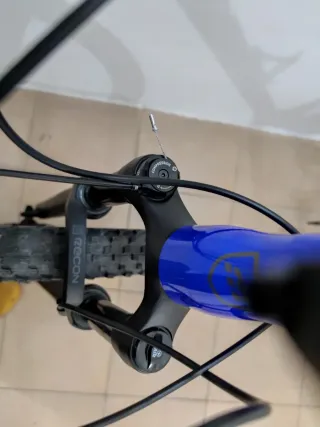 Bicicleta MTB Mendiz X10 Talla L Azul Gris