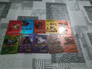 36 Cartas Pokémon Doradas