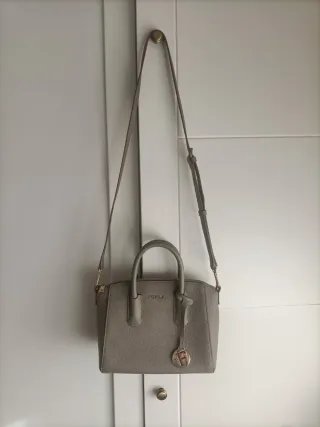 Bolso Furla Piel Gris