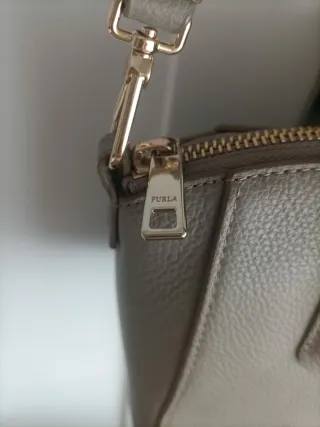 Bolso Furla Piel Gris