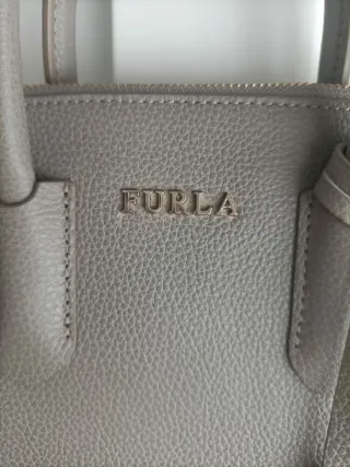 Bolso Furla Piel Gris