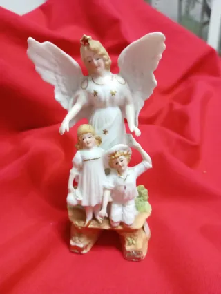 Figura Ángel de la Guarda con Niños