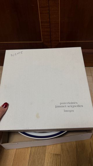 Fuente honda porcelana Jammet Seignolles Limoges