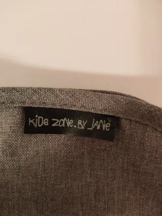 Portadocumentos bebé estrellas gris